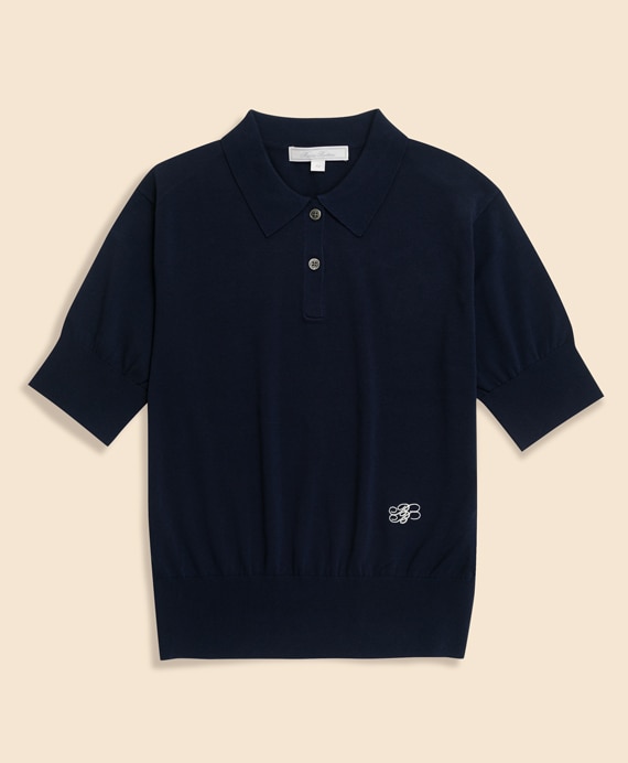 メリノウール クロップド クルーネックカーディガン | Brooks Brothers