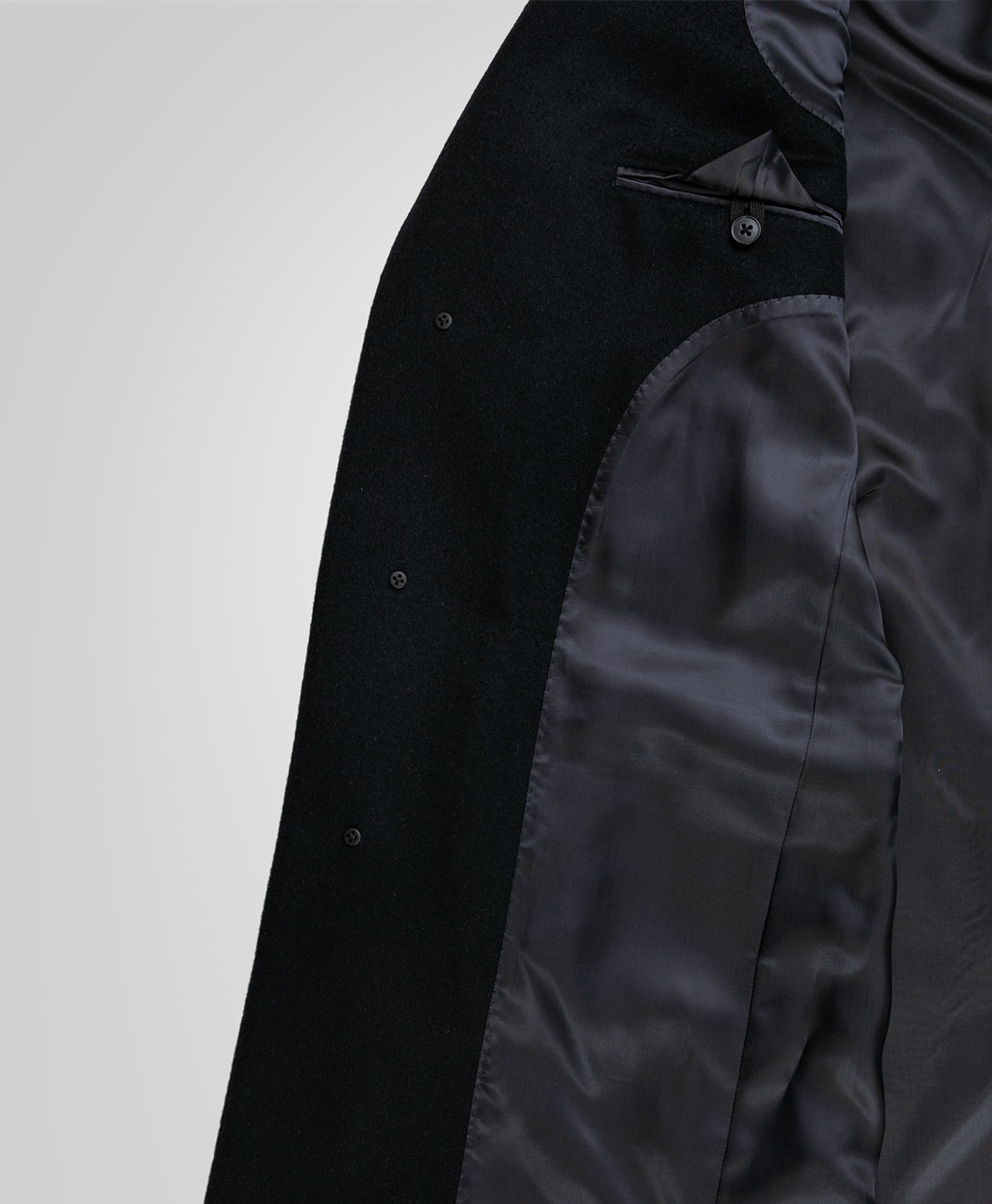 ウール/カシミヤ ソリッド チェスターフィールドコート | Brooks