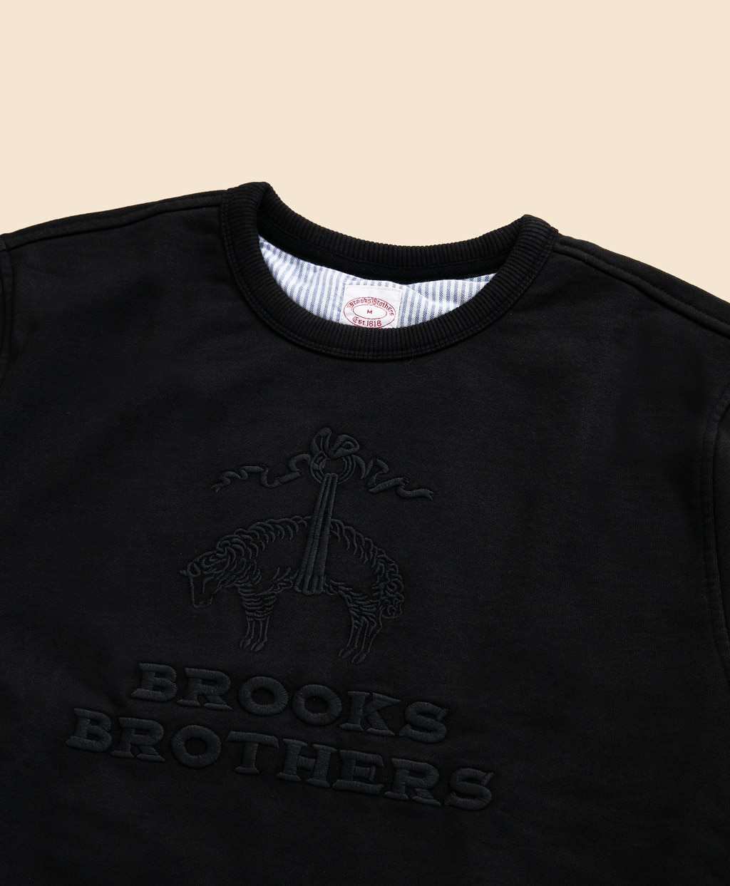 コットン フレンチテリー GFエンブロイダリー スウェットシャツ