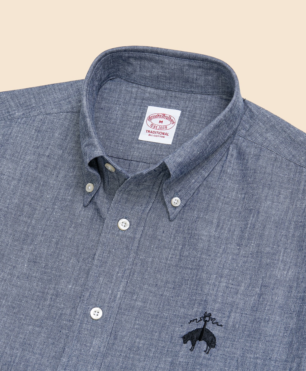 ◇オンラインストア限定◇コットン ビッグGFロゴ シャンブレー