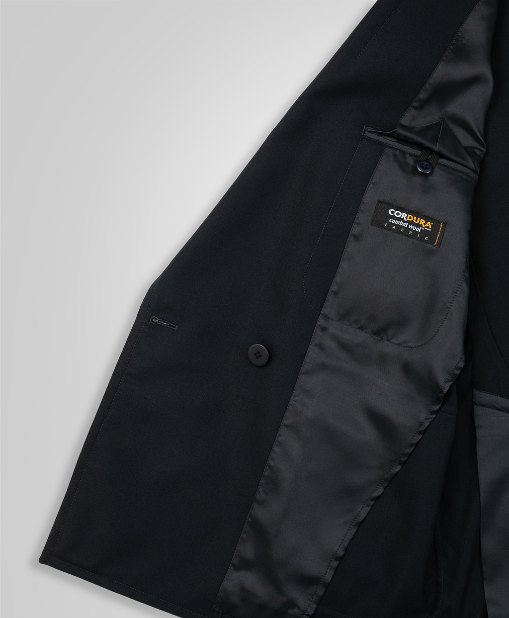 ◇オンラインストア限定◇コンバットウール ダブル4釦ブレザー