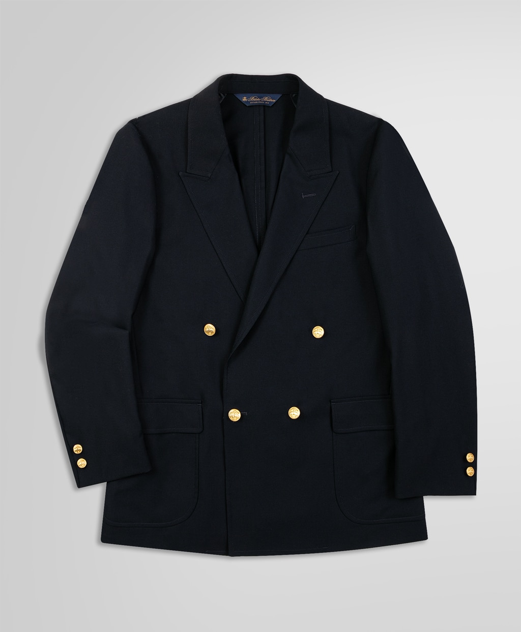 ◇オンラインストア限定◇コンバットウール ダブル4釦ブレザー
