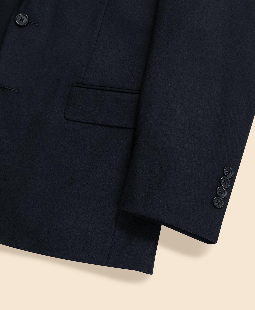 ウール／カシミヤ フランネル シングル2釦スーツ Classic | Brooks