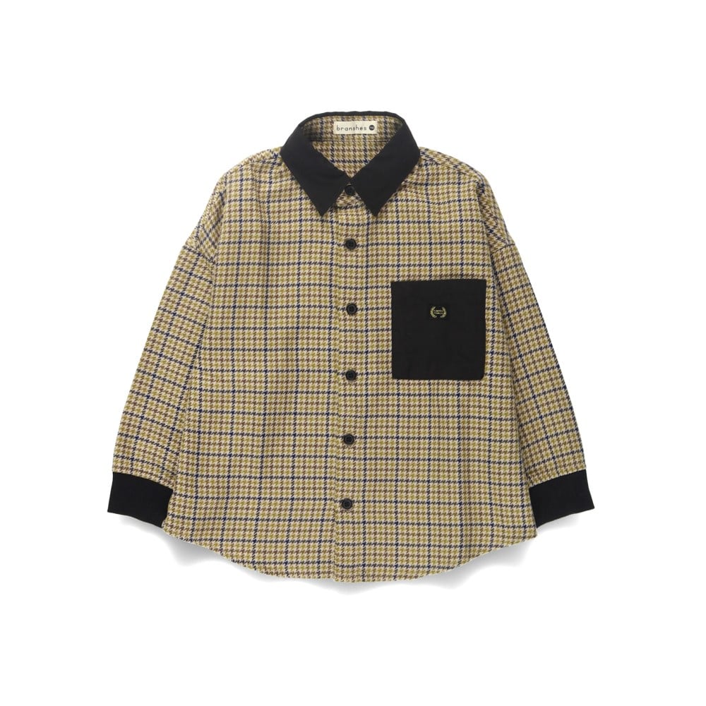 おそろい】チェック柄長袖シャツ 2024秋冬 ｜子供服&ベビー服