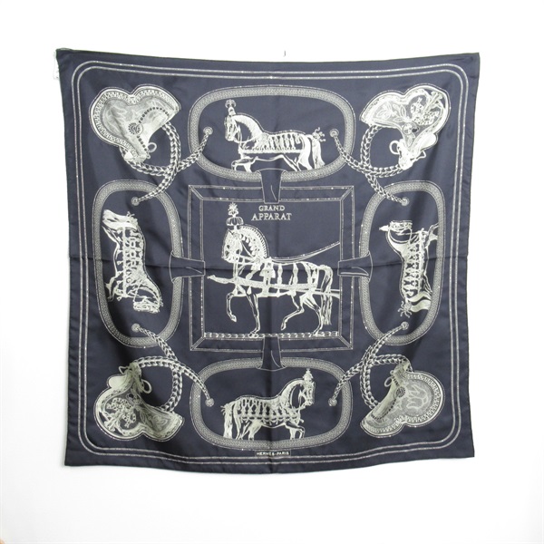 エルメス(HERMES)エルメス ビーズ付き スカーフ スカーフ 衣料品