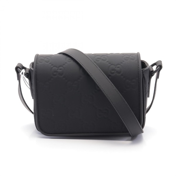 グッチ(GUCCI)グッチ GG ラバーエフェクト スーパーミニバッグ