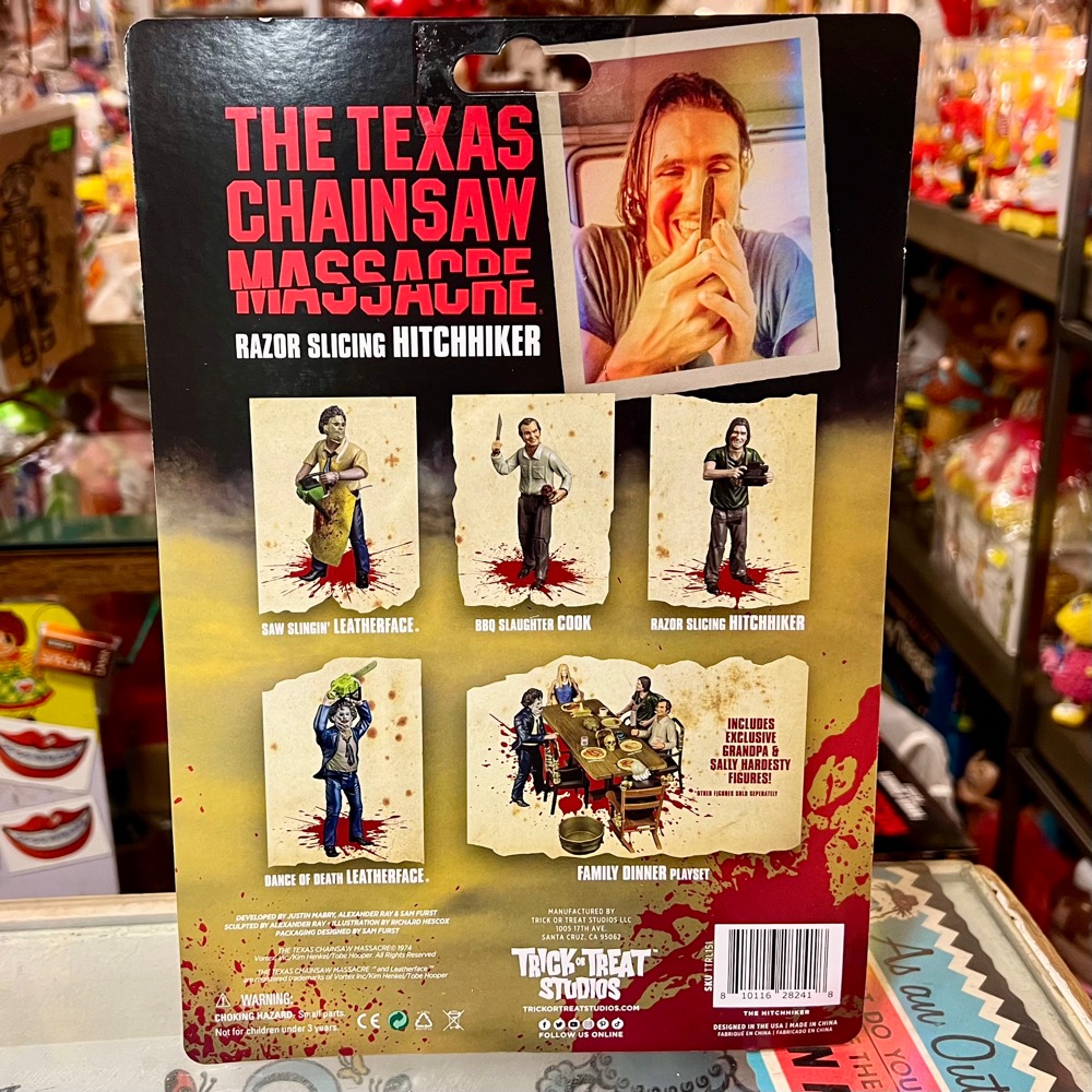 THE TEXAS CHAINSAW MASSACRE FDINNER SCENE PLAYSET & 5