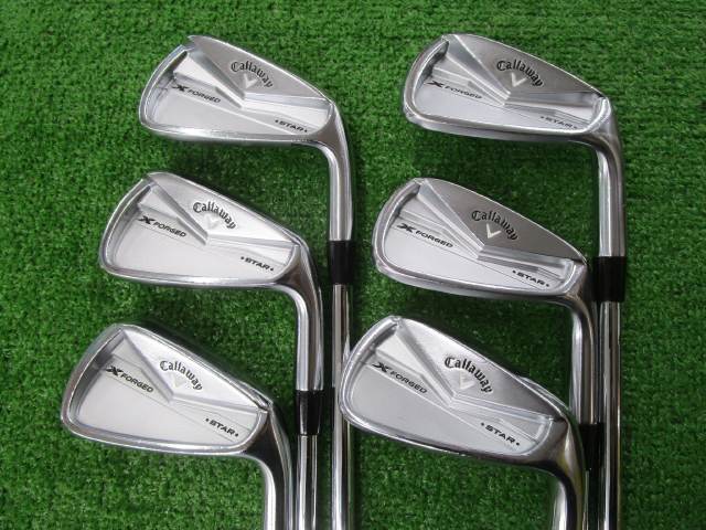 Callaway キャロウェイ 中古アイアンセット X-FORGED STAR 2024 6本の