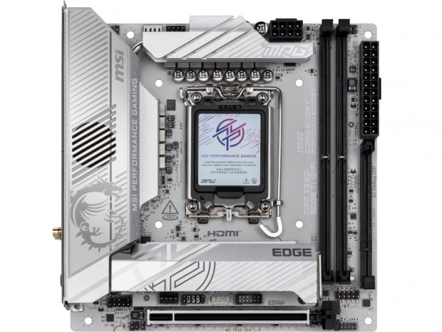 5-in-1 XPANDERが付属する白いMini-ITXマザーボード、MSI「MPG Z890I