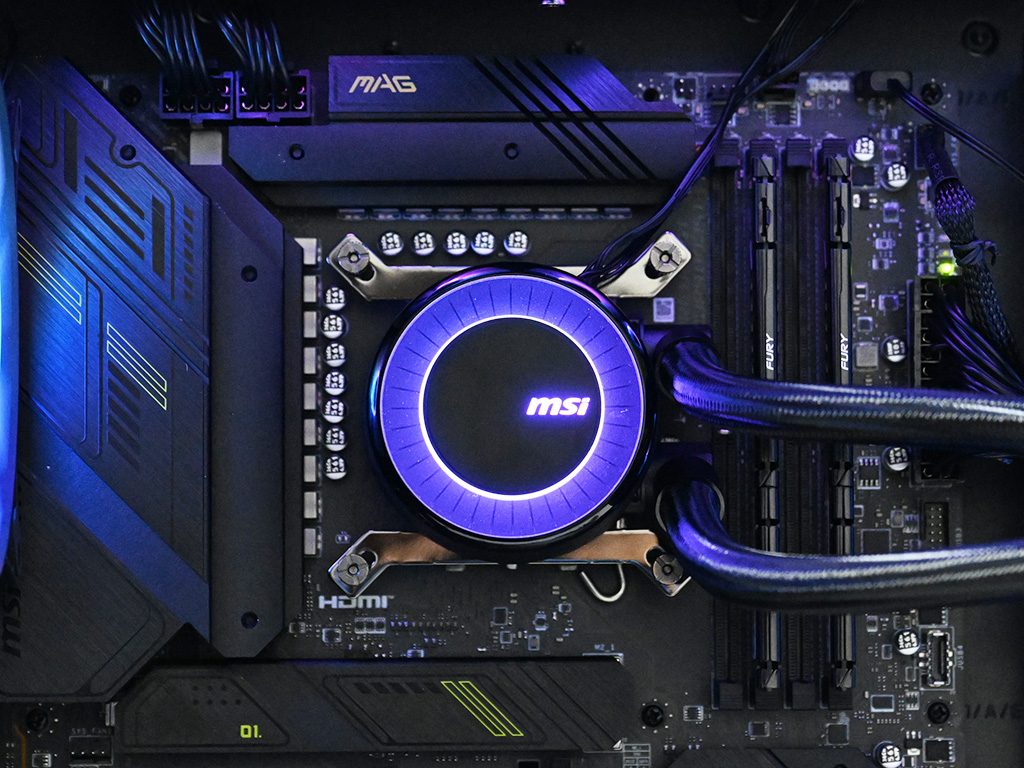 360mmサイズラジエーター搭載のAIO水冷、MSI「MAG CORELIQUID E360」が