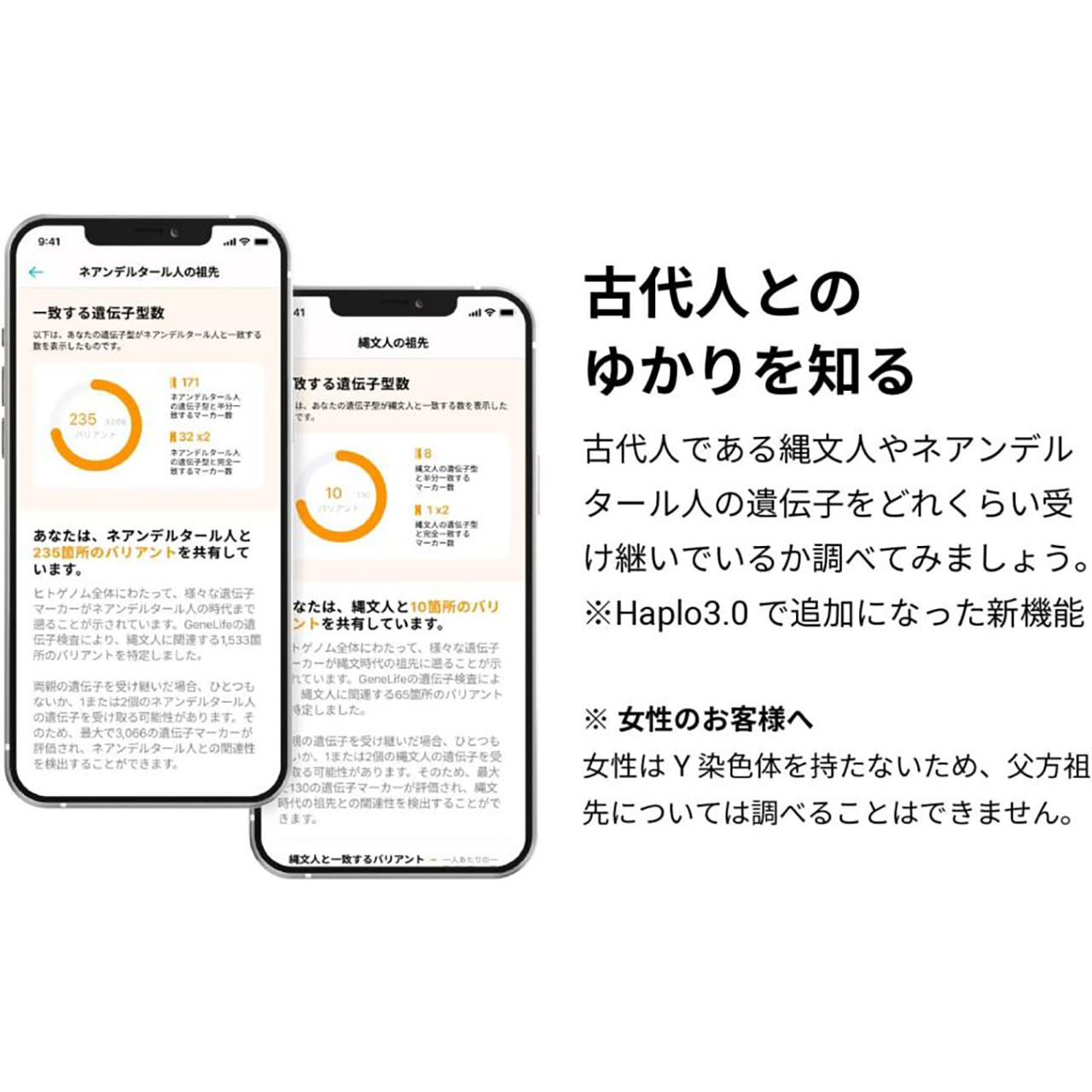 祖先遺伝子検査キット Haplo3.0 | 遺伝子検査のジーンライフ