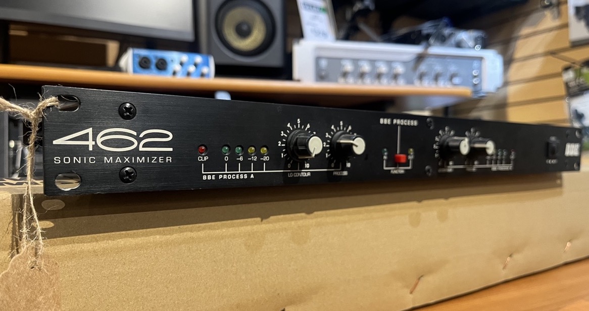 USED BBE 462 Sonic Maximizer Black single rack - CONSIGNMENT