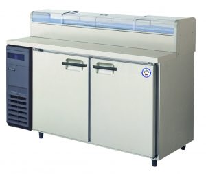 ネタケース付コールドテーブルLC-1-NCFシリーズ モデルチェンジ