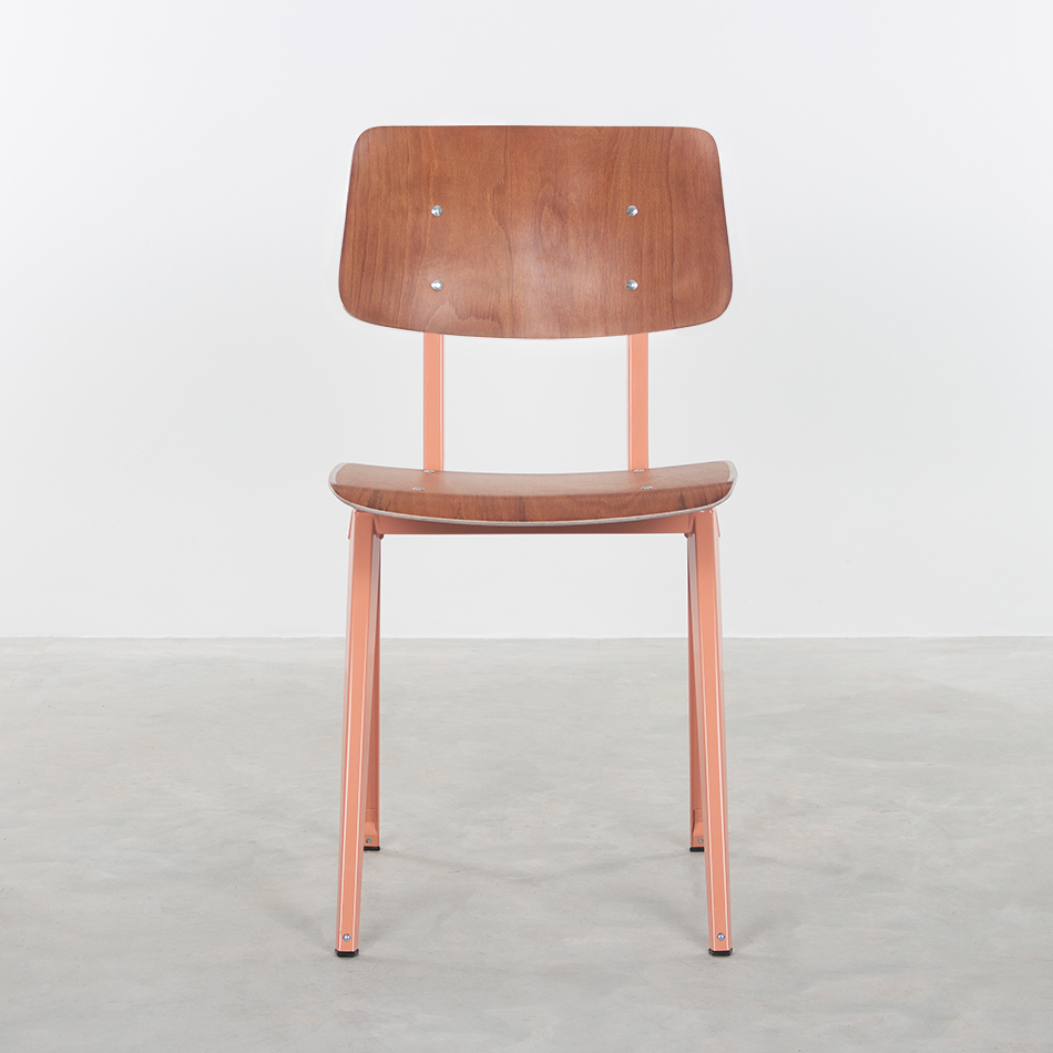 S16 Chair Beige Red / Brown | Galvanitas Compass Collection