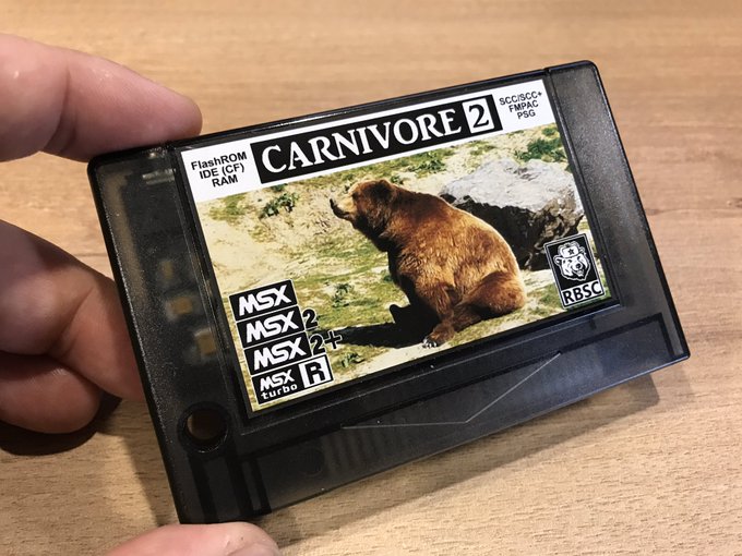 Carnivore2 MSX flash cart