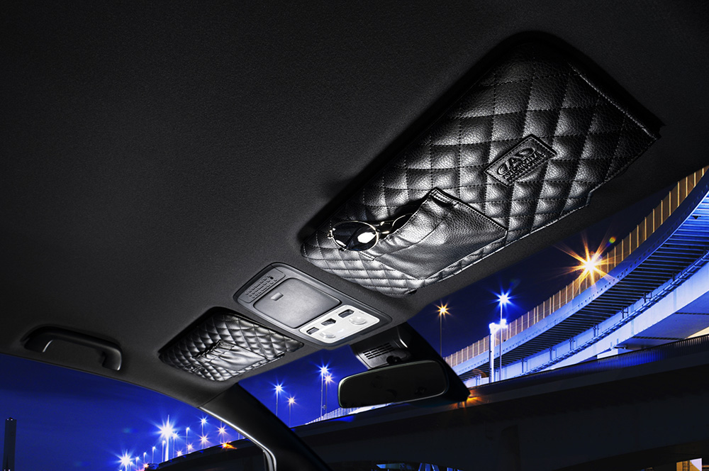 D.A.D サンバイザーカバー タイプ キルティング ブラック | サン