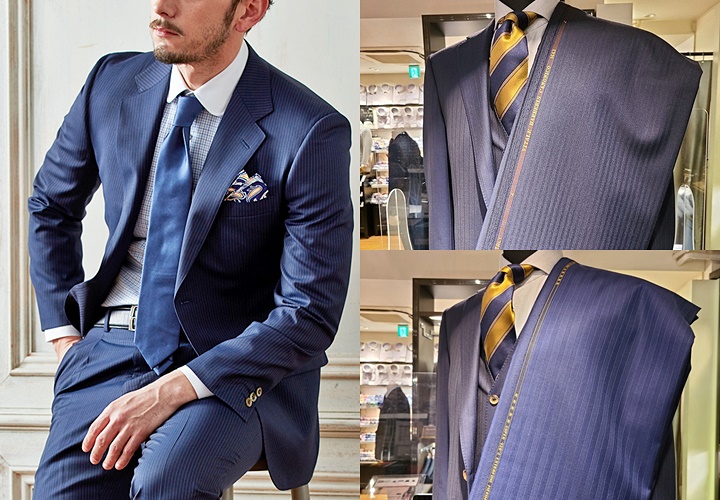 ネイビーストライプスーツの着こなし方 - ENJOY ORDER Magazine