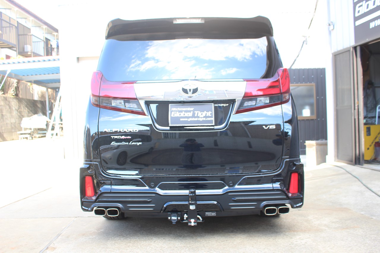 アルファード30系ヒッチメンバー（TRDエアロマフラー対応） | 高強度