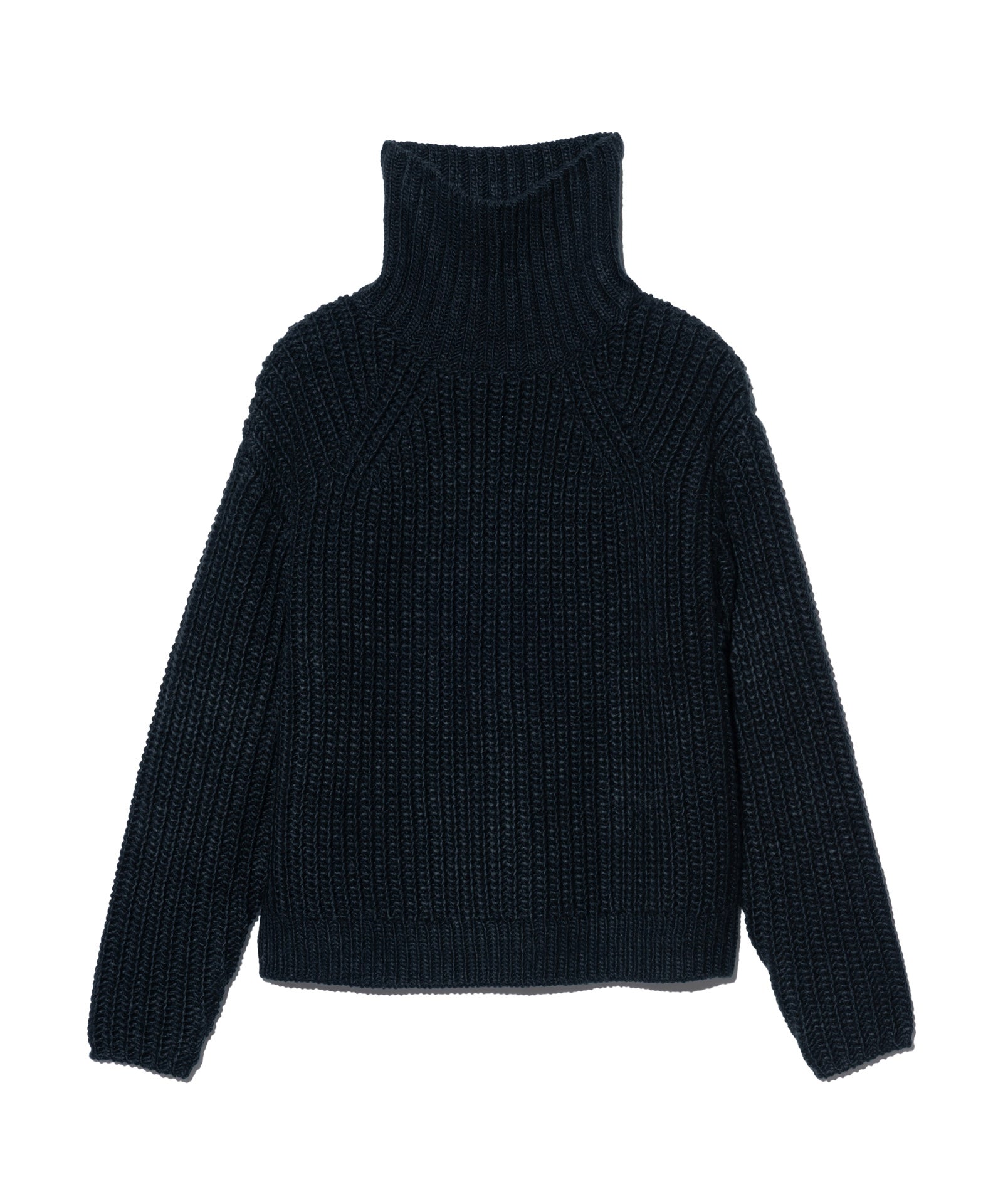 GB0325/KNT10 : Turtle Neck Raglan Knit / タートルネックラグラン