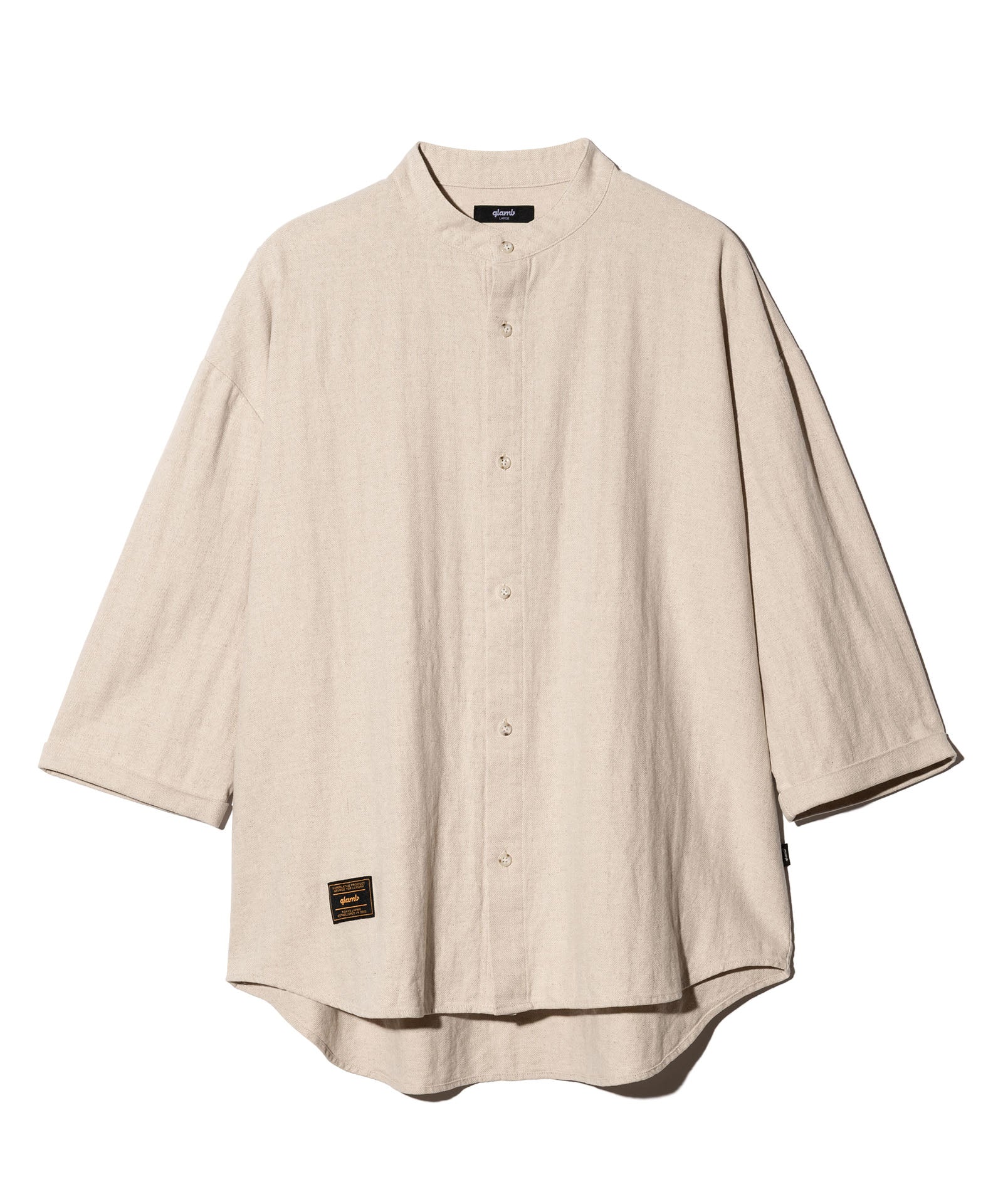 GB0126/SH07 : Stand Collar Shirt / スタンドカラーシャツ | glamb
