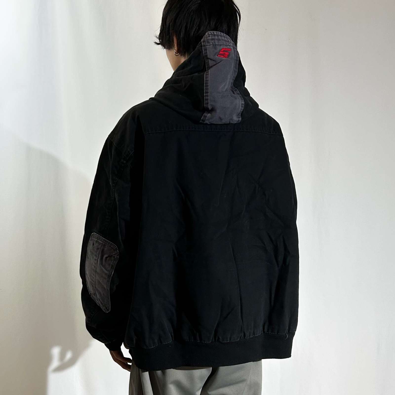 古着–90's～ Snap-on 裏キルティング ダック ワーク ジャケット