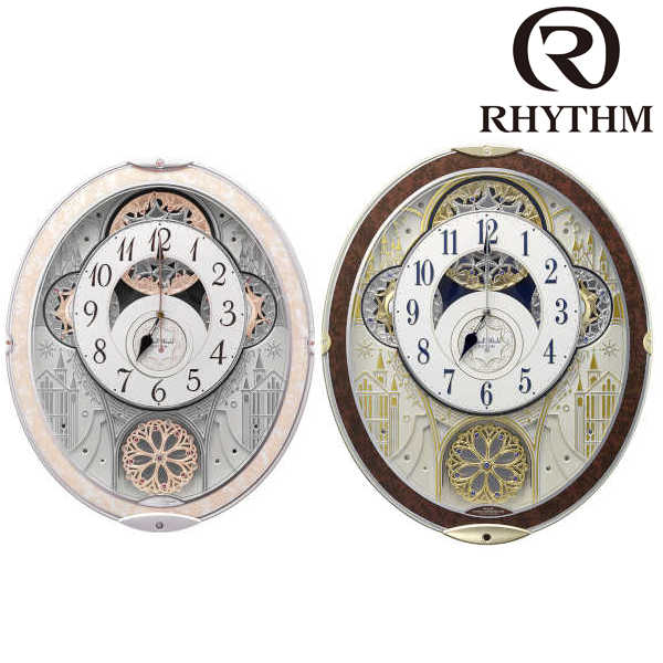 取扱終了｜リズム 電波からくり時計 スモールワールド ノエル NS