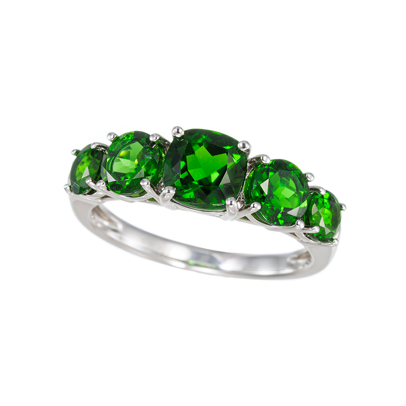 GSTV PT950 クロムダイオプサイド リング DI 約2.40ct