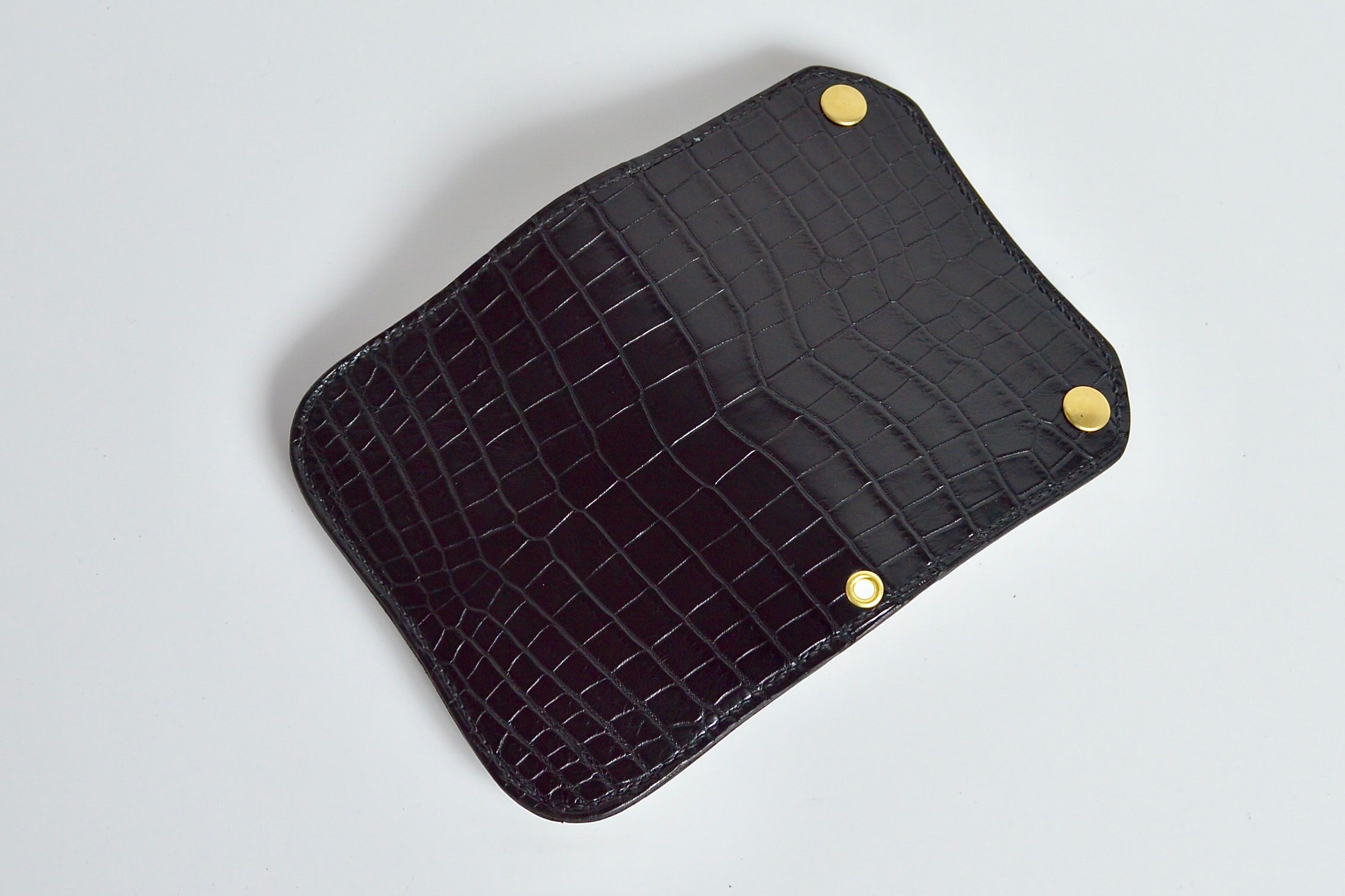 クロコダイル仕様：ショートトラッカーウォレット