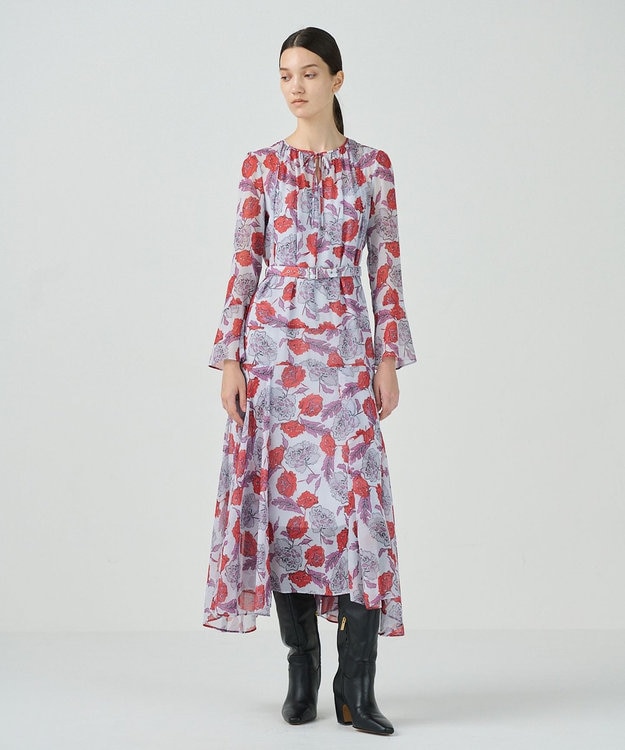 フラワープリントワンピース / GRACE CONTINENTAL | GRACE CONTINENTAL