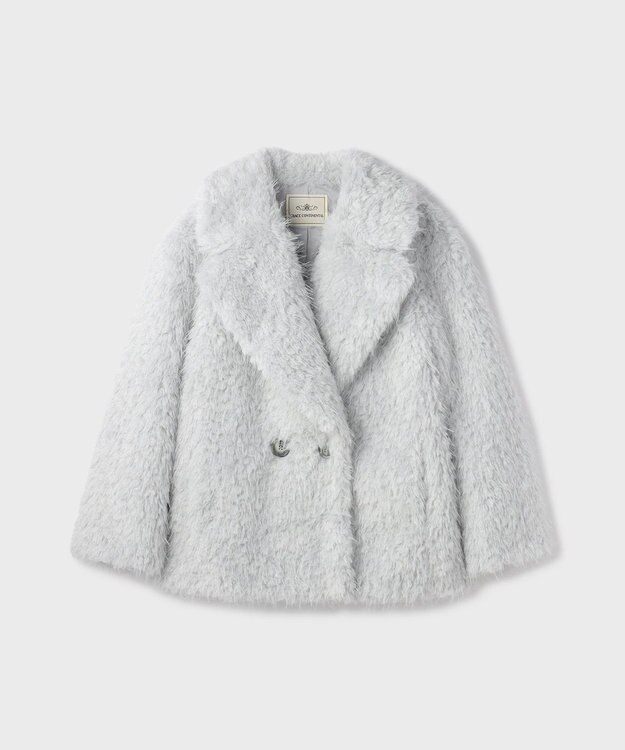 フェイクファーPコート / GRACE CONTINENTAL | GRACE CONTINENTAL