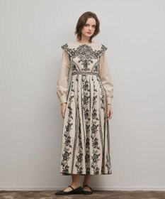 パターン刺繍ワンピース / GRACE CONTINENTAL | GRACE CONTINENTAL