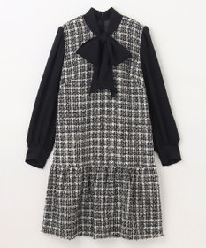 ツイードコンビワンピース / GRACE CONTINENTAL | GRACE CONTINENTAL