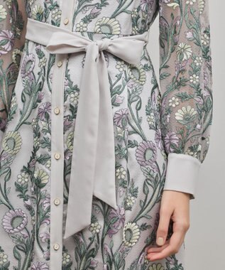 マルチフラワー刺繍フレアワンピース / GRACE CONTINENTAL | GRACE