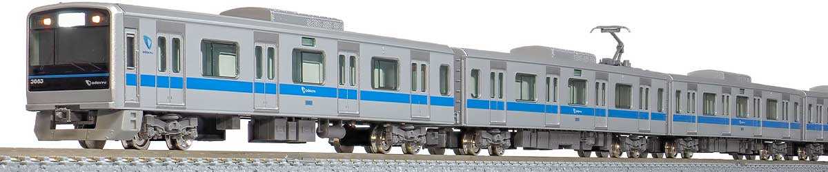 30473＞小田急3000形（3083編成・インペリアルブルー帯）増結用中間車6