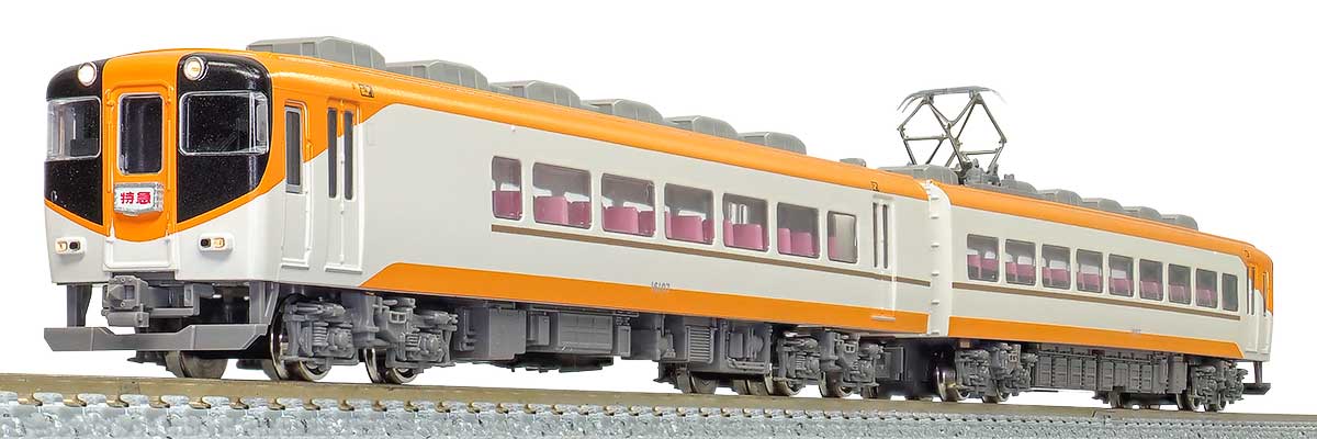 31645＞近鉄16000系（喫煙室付き・新塗装）2両編成セット（動力付き