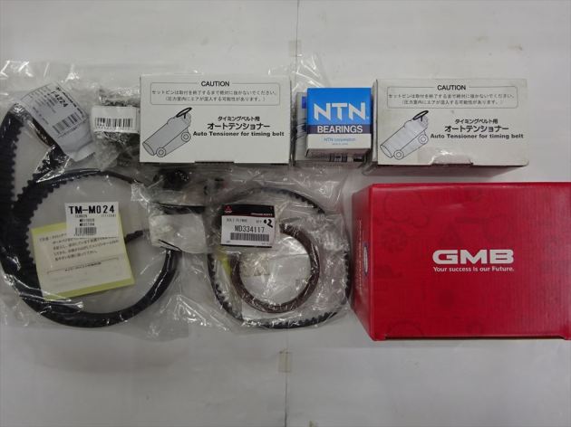 ランエボ8 CT9A 4G63 タイベル＆クラッチ交換 入庫です！｜車の