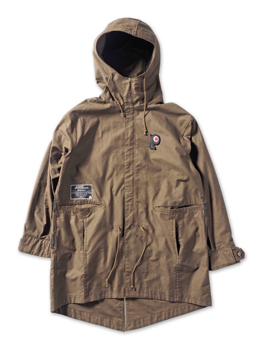 PUNK DRUNKERS - 日章モッズコート | DOLL