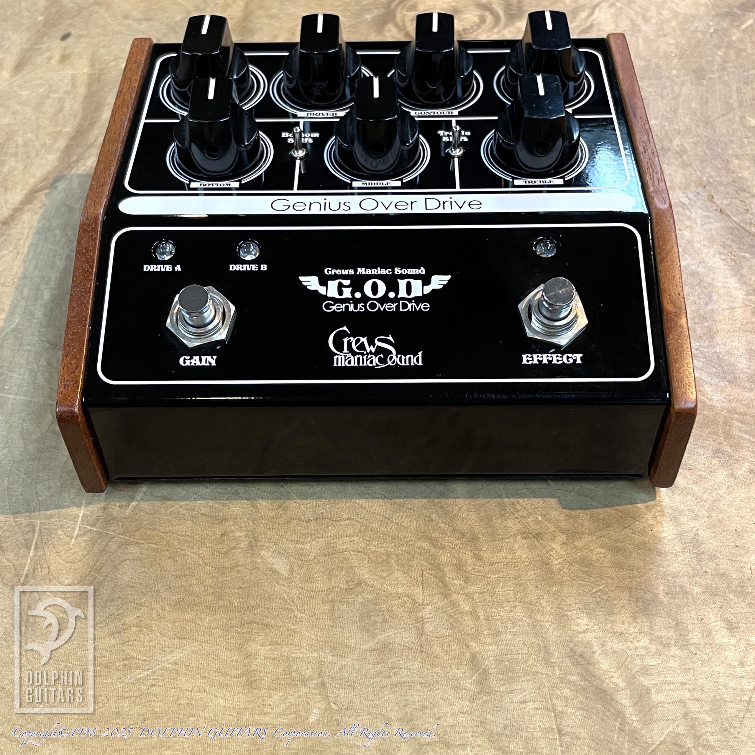 G.O.D Genius Over Drive ギターエフェクター Crews Maniac Sound