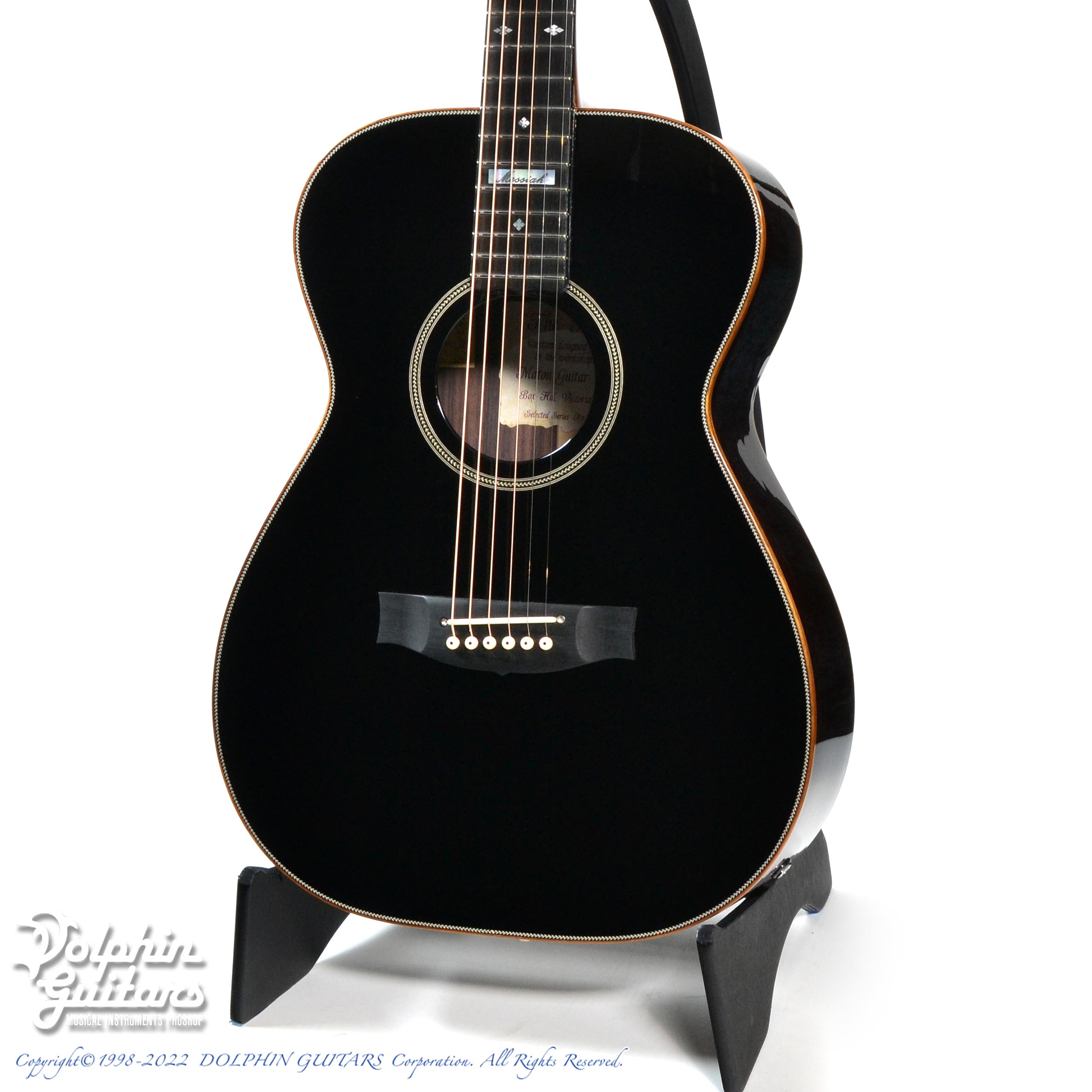 MATON EM100-808 Messiah Black Top|ドルフィンギターズ