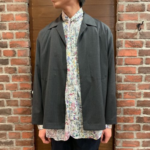 AURALEE：WOOL SILK TROPICAL SHIRTS JACKET｜doo-bop 藤井克哉(Fujii