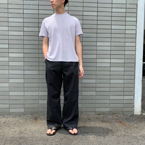 AURALEE WASHED FINX POLYESTER CHINO PANTS。｜doo-bop 塚本邦雄