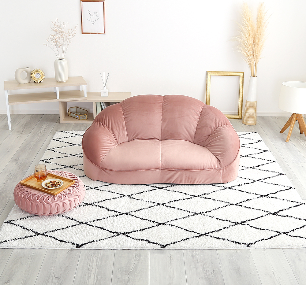 ローソファ2人掛け Chammy チャミー - 家具専門店どあどあ(西山商店)