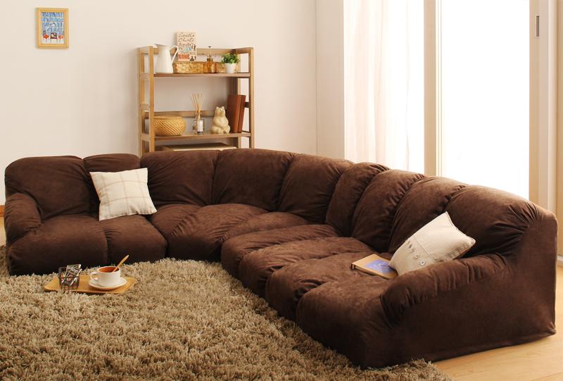 フロアコーナーソファ flaum フラウム - 家具専門店どあどあ(西山商店)