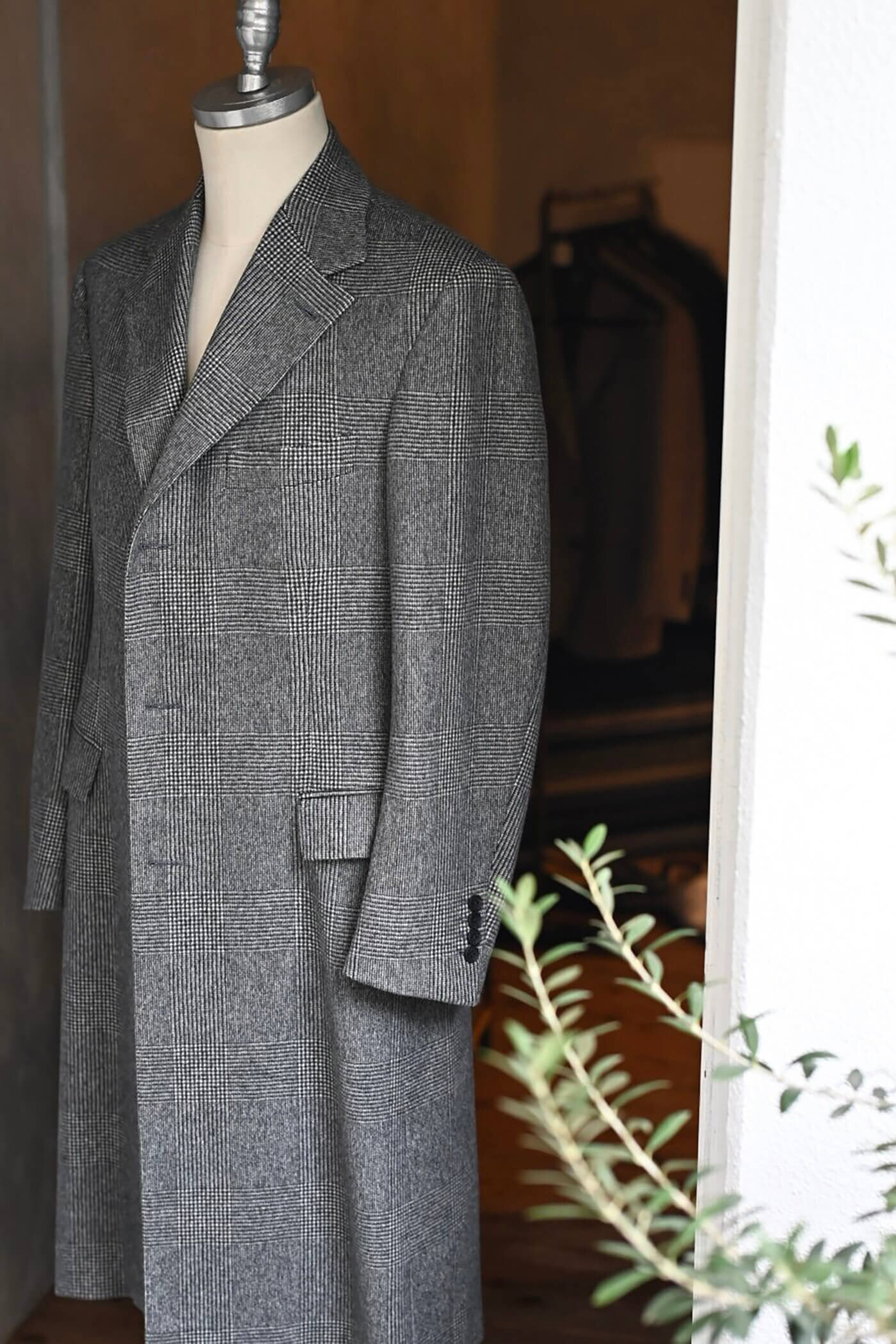 Loro Pianaの黄金比率グレンチェック