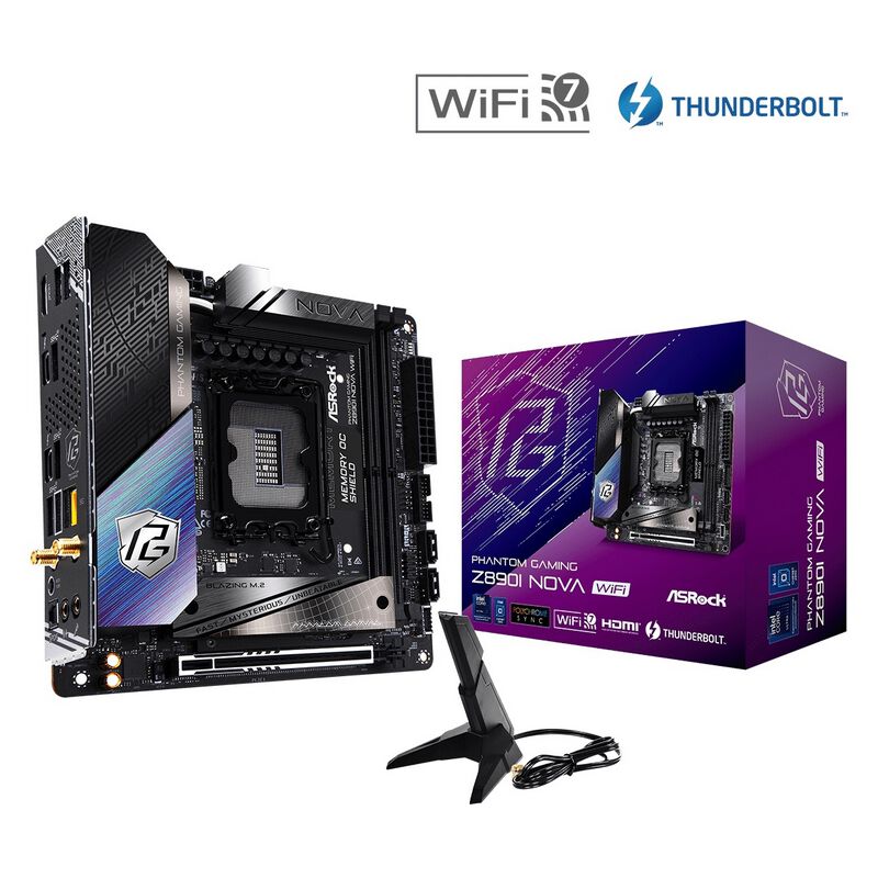 ASRock Z890I Nova WiFi (Z890 1851 Mini-ITX) ｜ パソコン通販の