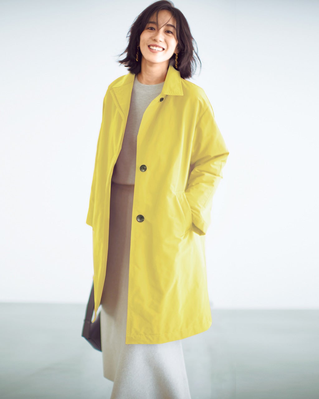 マジカルサーモ・ダブルステンカラーコート/DoCLASSE