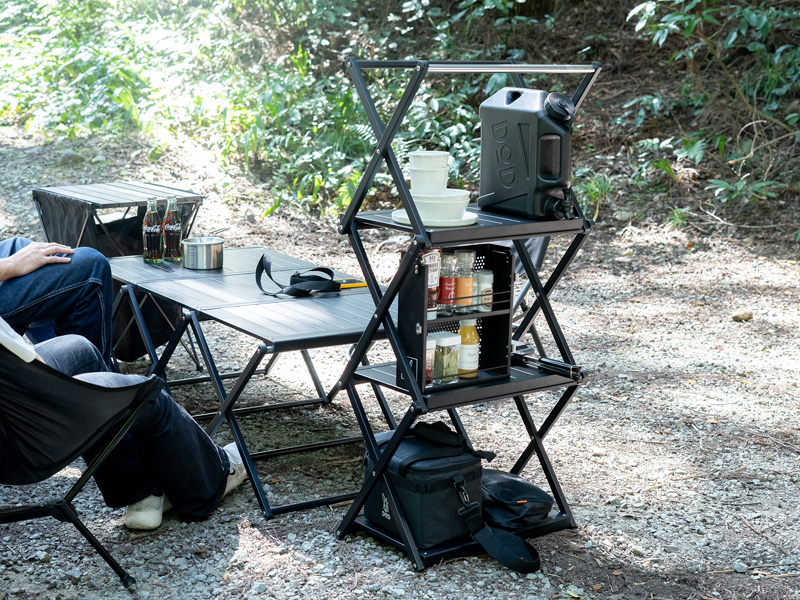 タナカテーブルM TB4-095-BK - DOD（ディーオーディー）【公式ブランド