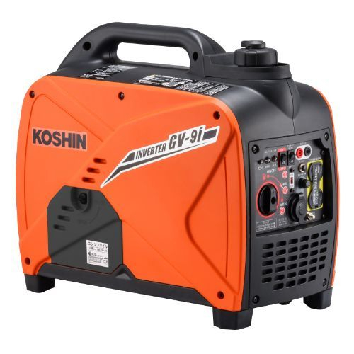 インバーター発電機 GV-9i 工進 発電機 0.9KVA | ホームセンター通販は