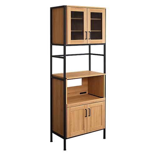 ヴィンテージスリム食器棚 64cm幅 【GREACK-グリック-】 GCK-1860--WAL