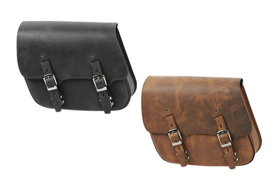 SB-107 レブル250/500専用ステー付きレザーサドルバッグ[左用] | DEGNER